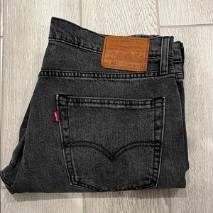 Levi's Men's Straight Jeans - Black